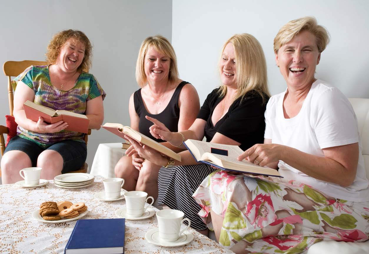 3 ladies Laughing